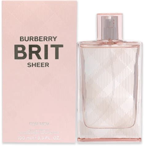 burberry brit eau de toilette spray review|burberry brit sheer 100 ml.